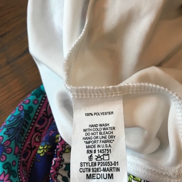 NWT Peach Love size M paisley & floral shorts - Picture 6 of 13